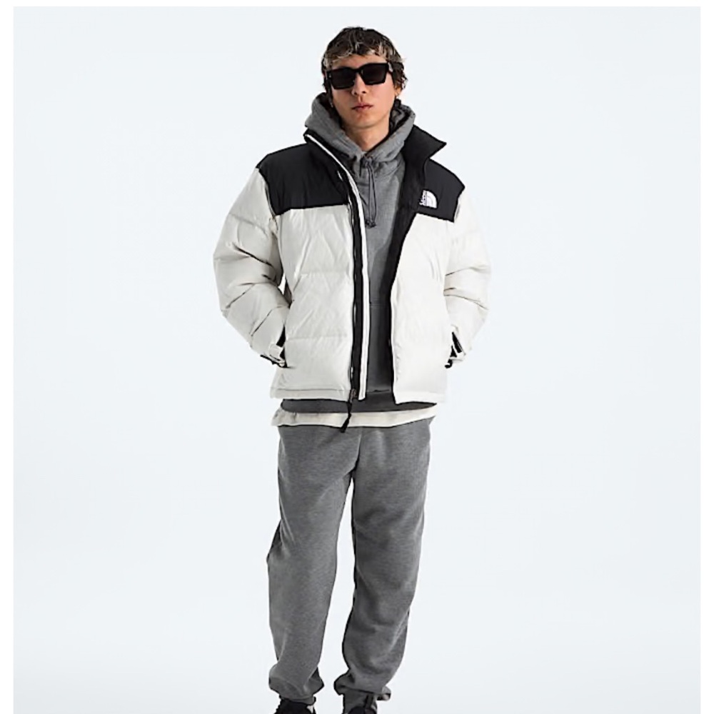 The North Face Men's Down 1996 Retro Nuptse Jacket White Size XS NWOT 700 - Picture 2 of 16